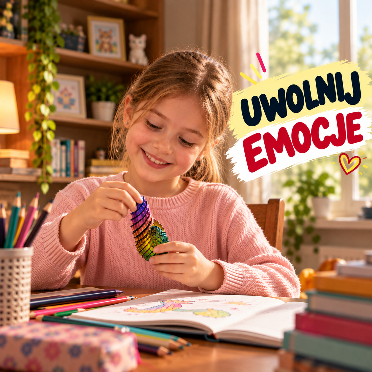 Drakomi - smocze jajko podczas przerwy od odrabiania lekcji
